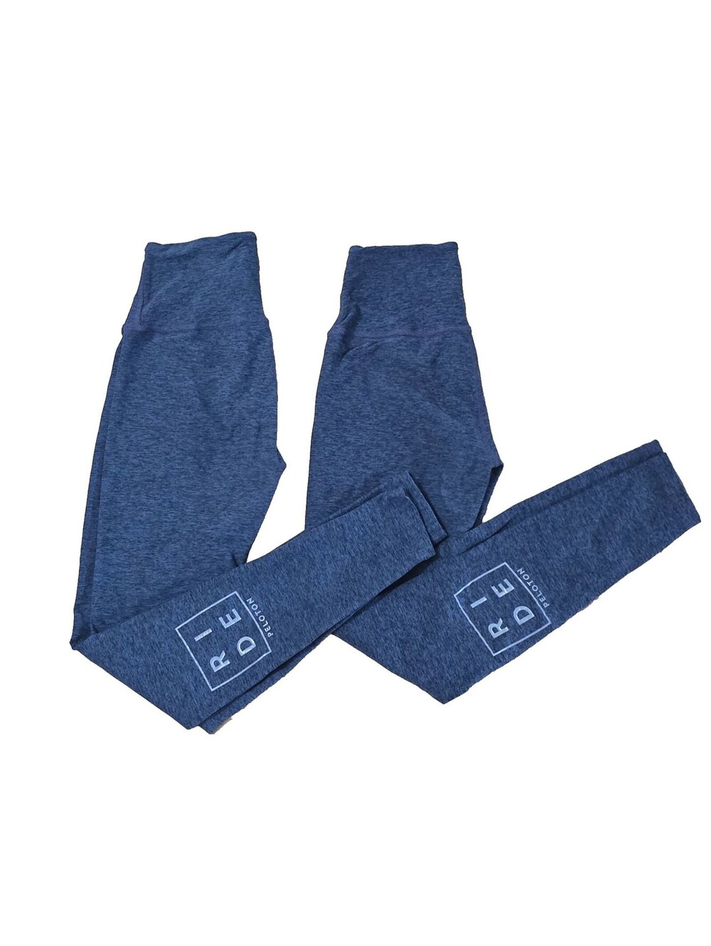 Peloton Ride Leggings Bundle of 2 Women's Medium Blue Heather High Rise Cycling